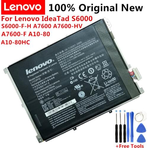 New Original 6340mAh L11C2P32 L12D2P31 battery for LENOVO IdeaTad S6000 S6000-F S6000-H A7600 A7600-HV A7600-F A10-80 A10-80HC