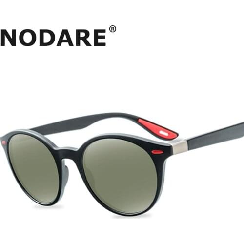 NODARE NEW DESIGN Ultralight TR90 Polarized Sunglasses Men Women Driving Oval Style Sun Glasses Male Goggle UV400 Gafas De Sol