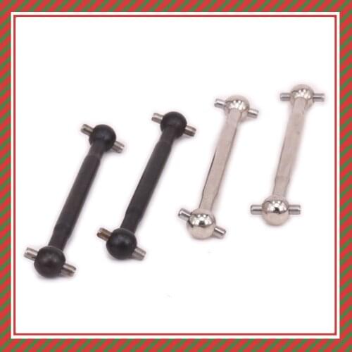 2PCS Iron 50.5mm Dogbone Drive Shaft Axle For Rc Hobby Car 1/10 Hpi Rs4 Universal Drive RS4018 116034 113714 Axle Parts