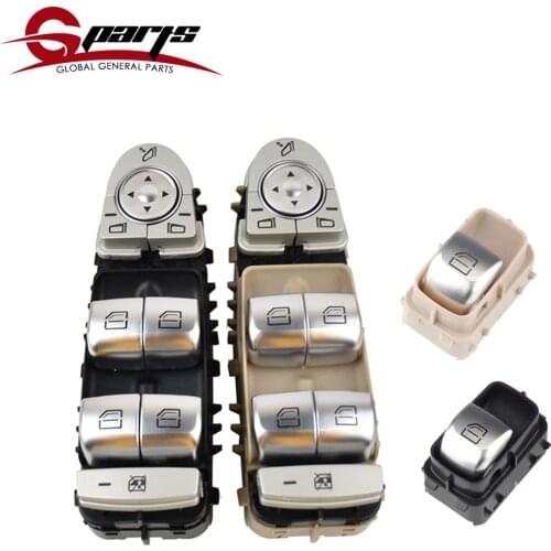 Master Power Window Switch With 3 Passenger ones For Mercedes-Benz C300 C400 GLC300 C63 AMG S 2229056800 A2229056800 A2229052203