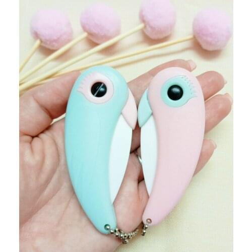 Mini Bird Knife Ceramic Fruit Folding Knife Kitchen Knife Portable Creative Knife