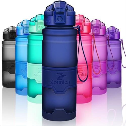 ZOUNICH High Quality Water Bottle Outdoor Sport Portable Leakproof Shaker Bottle My Drink Bottle BPA Free