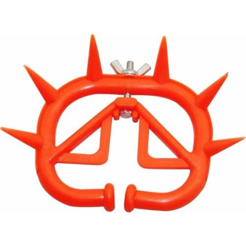 10 Pcs Farm Animal Equipment Red Durable Plastic Calf Cow Cattle Weaning Weaner Anti Sucking Milking Stop Kit Farm Products