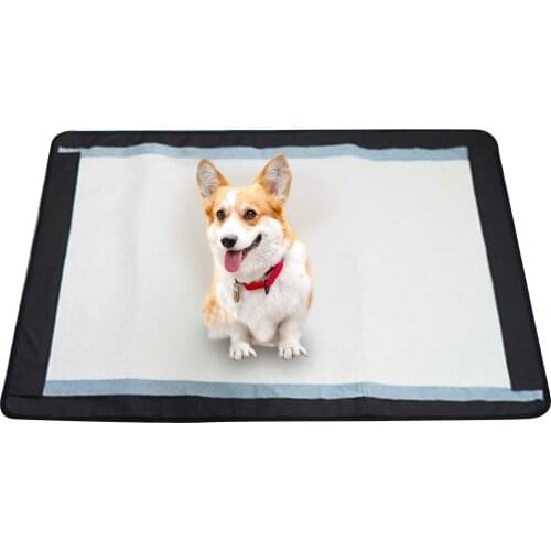 Waterproof Pet Diaper Holder Dog Training Pee Pads Healthy Nappy Mat For Cats Dog Diapers Cage Mat Pet Supplies Magnet Pad