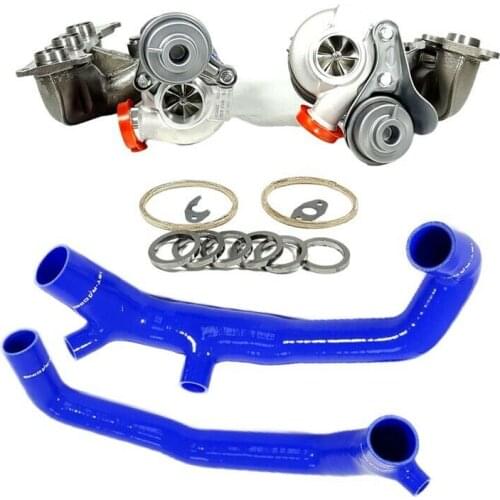 Billet 12 Blade Wheel TD04L 19T Two Turbos For BMW E60 535i 535XI E82 E88 135i E89 Z4 N54 3.0l
