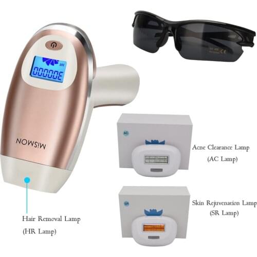 Female 3 in 1 Men IPL Laser Epilators Skin Rejuvenation Acne Treatment IPL Body Face Bikini Hair Remover Permanent Hair Removal