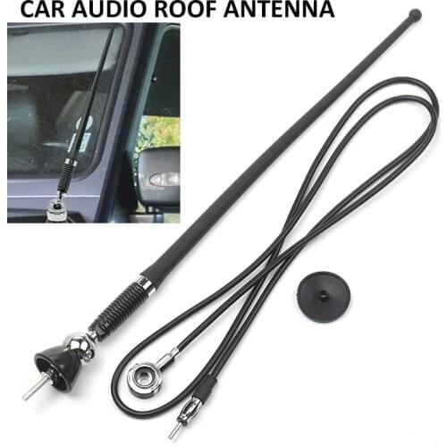 1pc Universal RMA 305 DIN Car Flex Roof Antenna High Quality FM / AM Signal Antennas Automobile Exterior Replacement Parts