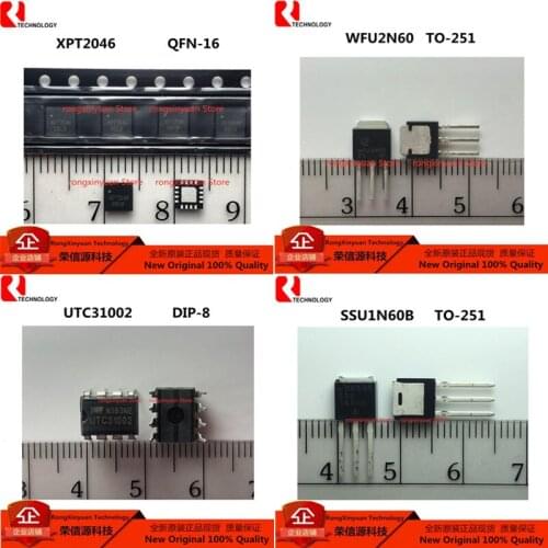 10pcs XPT2046 2046 WFU2N60 2N60 UTC31002 31002 SSU1N60B 1N60B 1N60 SSU1N60 100% New original