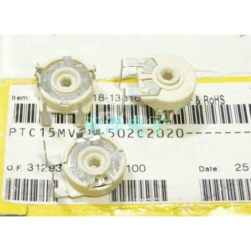100% imported original Spain PIHER Potentiometer PT15-5K horizontal hexagonal hole with bracket feet wide