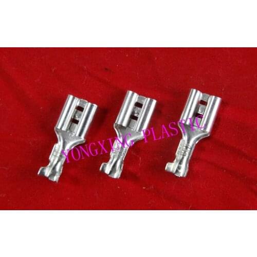 100piece/lot motorcycle termial 6.3 female insulated terminal block