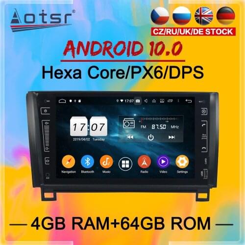 2 Din IPS Screen Android 10 DSP Car Multimedia Player For Toyota Tundra Sequoia 2007-2013 Navi Audio Radio WiFi Stereo head unit