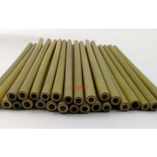 Bamboo Straw Reusable Straw Organic Bamboo Drinking Straws Natural Wood Straws For Party Birthday Wedding Bar Tool