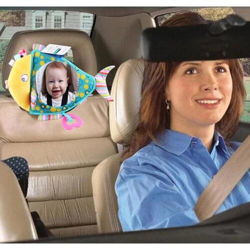 Colorful Fish Design Baby Car Mirror Car Safety View Back Seat Mirror Baby Infant Care Safety Kids Monitor