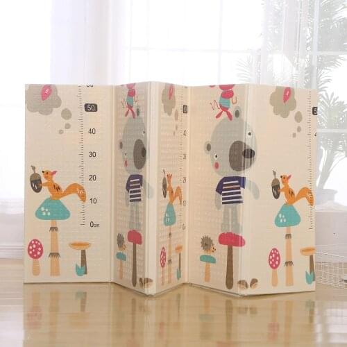 Foldable Baby Play Mat Xpe Puzzle Childrens Mat Thickened Baby Room Crawling Pad Folding Mat Baby Carpet Splicing Climbing Mat