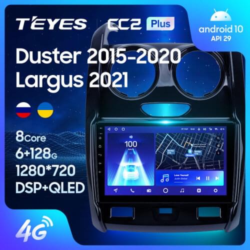 TEYES CC2L CC2 Plus For Renault Duster 2015 - 2020 Car Radio Multimedia Video Player Navigation GPS Android No 2din 2 din dvd