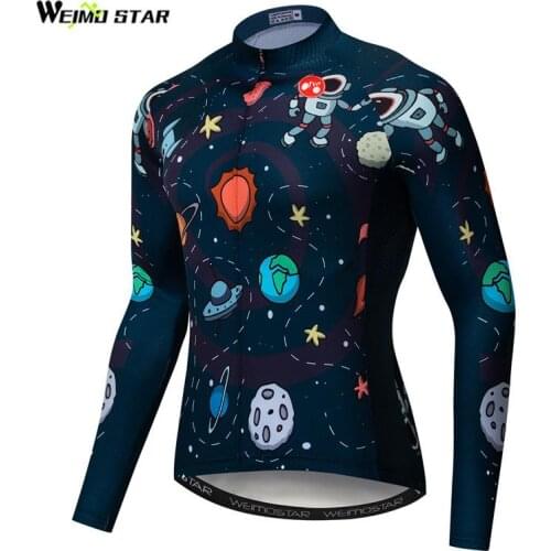 Weimostar Cycling Jersey 2019 Long Sleeve Men Cycling Clothing Autumn Quick Dry mtb Bike Jersey Bicycle Clothes Maillot Ciclismo