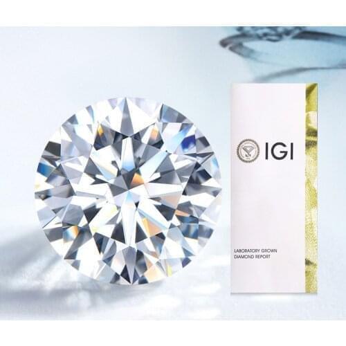 1ct 1.5ct D Color VS VVS IGI Certificate Lab Grown HPHT Diamond
