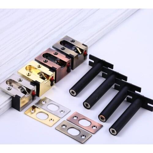 1PC Zinc Alloy Door Concealed Security Anti-Theft ChainConcealed Anti-Theft Buckle Door Bolt