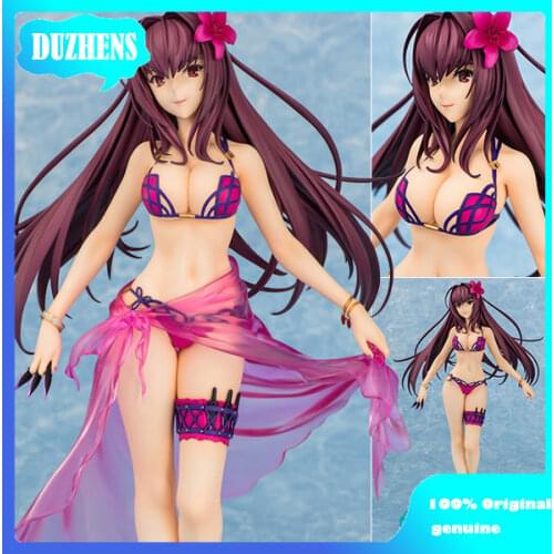 100% Original: Fate/Grand Order Scathach Swimsuit style 26.5cm Action Figure Anime Figure Model Toys Figure Collection Doll Gift