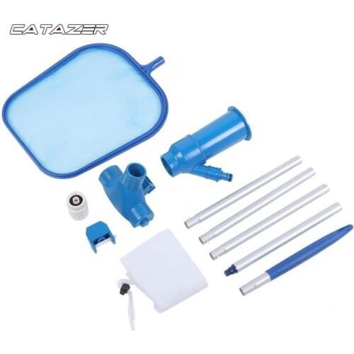 2020 Swimming Pool Clean Net Swimming Water Cleaning Suction Head Cleaning Net Kit Cleaning Tool Pool Maintenance Accessories