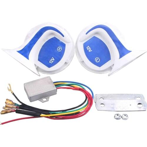 115dB Loud Horn Auto Speaker Alarm 12V Tone Vehicle Boat Car Motor Motorcycle Van Truck Siren Car Horn signal for auto siren