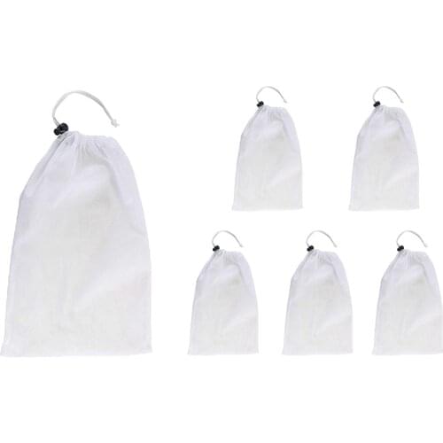 Pool Vacuum Suction Head Replacement Bags Pool Leaf Line Mesh OPP Plastic Bags Suction Head with Mesh Pond Cleaner