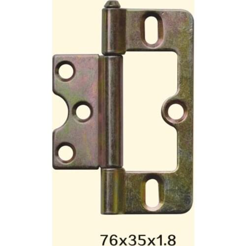 Freeshipping 76*35*1.8mm Iron Metal Hinge Sewing Machine Folding Table Furniture Flip Tray Hinges Big Door Hinges