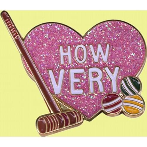 Heathers Veronica Sawyer Chandler Enamel Pin Big Fun Winona Ryder Christian Slater Mean Girls Film Flair brooch badge