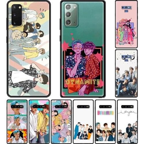 Dynamite Kpop Singer Case For Samsung Galaxy S20 FE S10 Plus S9 S8 S7 Note 20 Ultra 10 Lite 9 8 Soft Phone Casos Cover