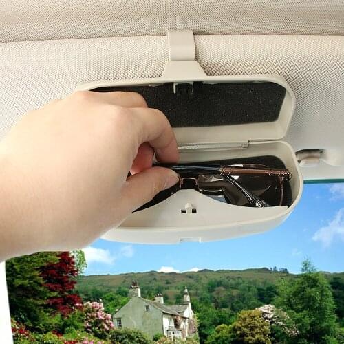 Car Glasses Box Case For Toyota Corolla RAV4 Yaris For Honda Civic Accord Fit CRV For Nissan Qashqai Juke X-trail Note Tiida