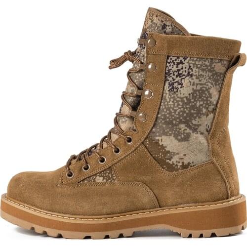 CQB.SHE Wholesale High Quality Breathable Desert Military Tactical Army Boots Safety Shoes For Men