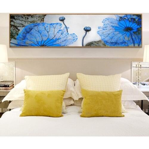 Flowers Oil Paintings Print On Canvas Abstract Wall Posters And Prints Watercolor Flowers Wall Pictures For Living Room