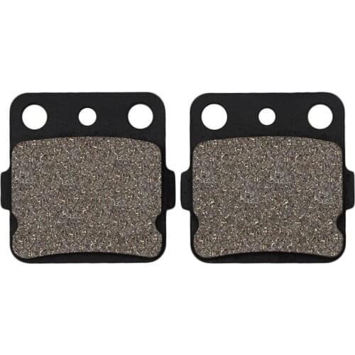 Cyleto Motorcycle Rear Brake Pads for KAWASAKI KXT 250 Tecate 87-88 KEF 300 KEF300 Lakota 95-00 KFX 450 R KFX450R KFX 450R 08-12