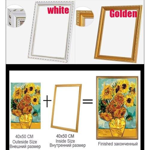 Diy outter wood frame Unfinished Wood stretcher diy oil painting diamond Mosaic Thick wood frame wall painting picture frame