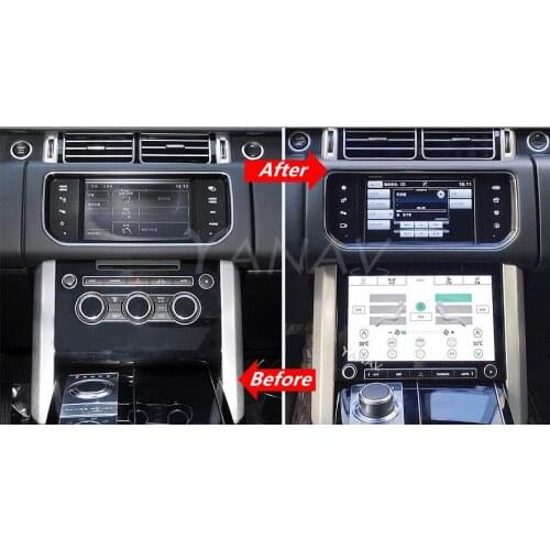 Auto Stereo Climate Board A/C Panel For Land Range Rover Executive Vogue 2013-2017 Air Conditioning Control Touch LCD HD Screen
