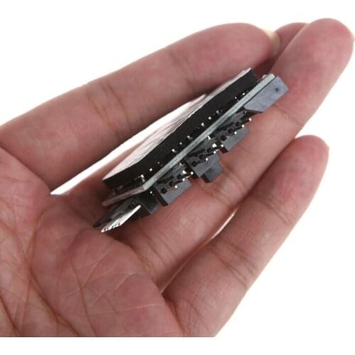 Computer SATA 1 To 8 Way Splitter Cooling Fan Hub 3-Pin 12V Power PCB Adapter