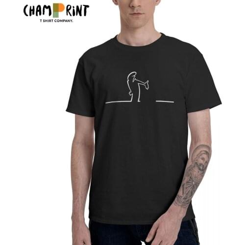 La Linea T-Shirts for Men Great Space Coaster Fashion Cotton Tee Shirt Crew Neck Short Sleeve T Shirts Summer Tops