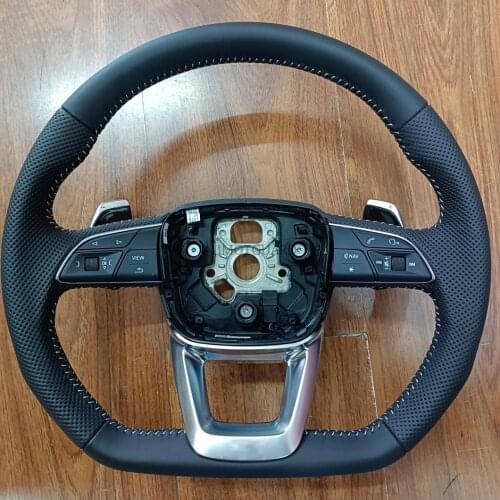 For Audi Q3 Q5 Q7 Fully Perforated Steering Wheel Flat Bottom Steering Wheel Campaign