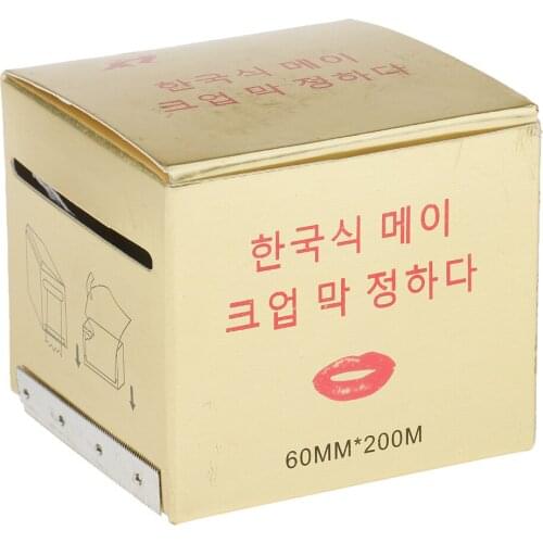 Professional Eyebrow Plastic Wrap Preservative Film Makeup Supply