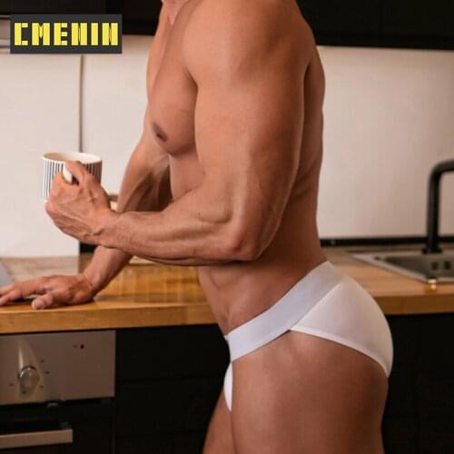 New Brand Cotton Sexy Mans Underwear Briefs Underpants Breathable Mens Briefs Bikini Gay Underwear Innerwear Gift AD214