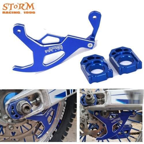 Rear Brake Disc Guard Axle Block For Yamaha YZ125 YZ250 YZ250F YZ450F YZ125X YZ250X WR250F WR450F WR250R 250X YZ 125 WR 250 450
