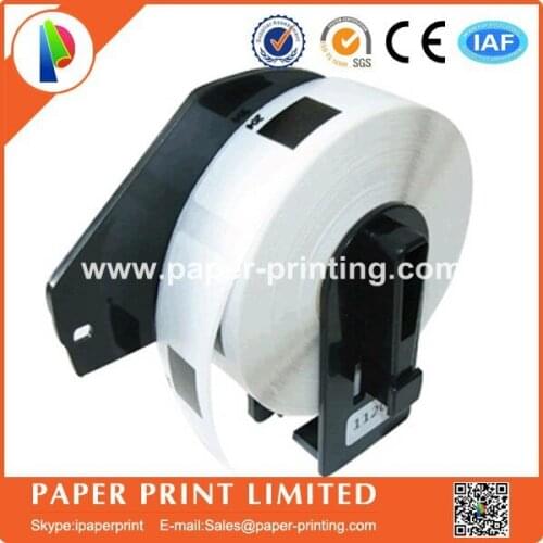 100 x Rolls Brother Compatible Labels DK-11204,17 x 54mm, 400 labels per roll, with Permanent Cartridge, DK 11204, DK 1204