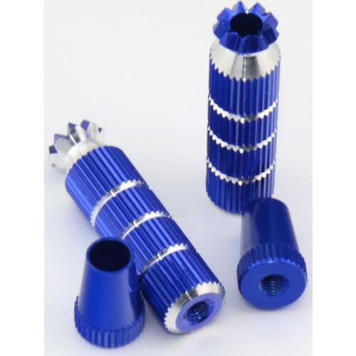 2 Pcs Long Style M4 Aluminum Thumb Stick Update for JR Transmitter RC Helicopter Airplane Car Quadcopter