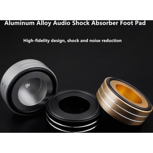 4sets Audio Speaker Spike Stand Feet Pad Foot For Speakers Repair Parts Chassis Vibration Damping Feets DAC Decoder Amplifier