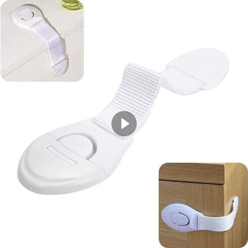 5/10 Pcs Safety Lock Baby Child Safety Solid Care Plastic Lock With Baby Protection Drawer Door ABS Cabinet Cupboard Locks Latch