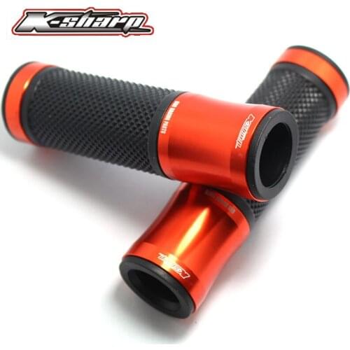9 color CNC Motorcycle Aluminum Rubber Gel Hand Grips 7/8" Handle Bar Sports Bikes for SPEED TRIPLE /1050/R TIGER 1050/Sport