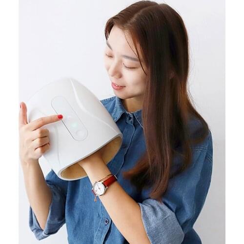Chargeable Portable Air Compression Hand Massager Heated Finger Massager 6 modes, 3 levels of strength Massage Relaxation