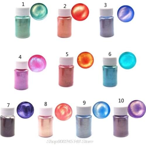 Aurora Pearl Pigment Powder Mica Pearlescent Colorants Resin Dye Jewelry Making Jy14 20 Dropship