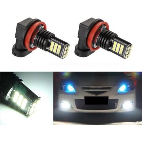 2x H11 H8 LED Car Lights LED Bulbs DRL Fog Light Driving Lamp For mazda 3 5 6 xc-5 cx-7 axela atenza