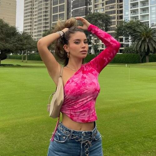 Женские базовые футболки Diau Charn China At AliExpress